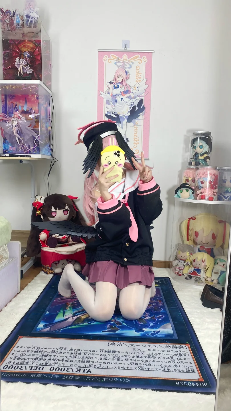 白栎Shirly - 蔚蓝档案·下江小春 [35P,7V-655MB] tg@simisebaisi 【丝足阁】032.webp